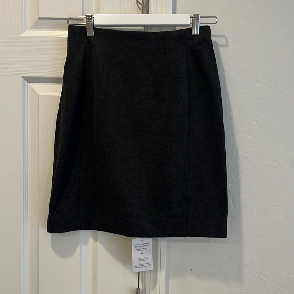 MM lafleur tweed grey skirt